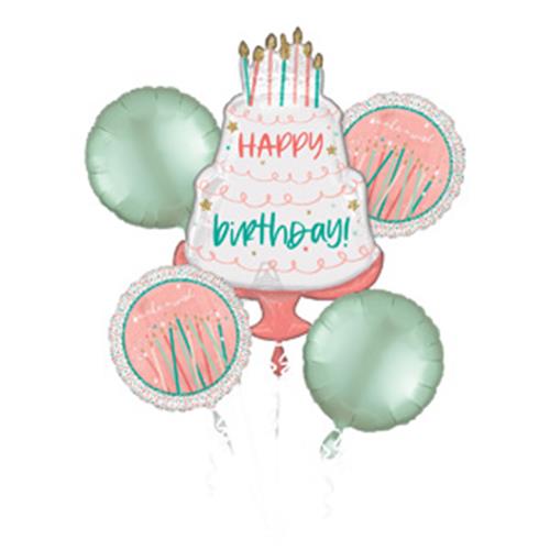 Happy Cake Day Balloon Bouquet